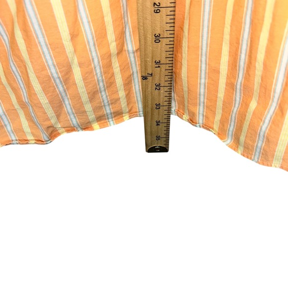 Ralph Lauren Classic Fit Striped Button Down Shirt Mens Size XL - Picture 8 of 9